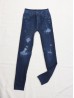 High Waist Denim Style Stretchy Legging (Fleece Lined)